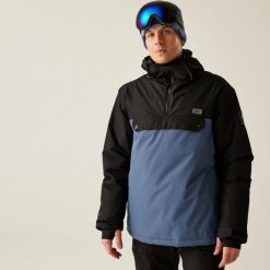 Kurtka narciarska męska z membraną Freeride Overhead II Dare 2b. Czarne kurtki sportowe męskie Dare 2B, na zimę, m, bez wzorów, z tkaniny, bez kaptura, narciarskie. W wyprzedaży za 649.99 zł.