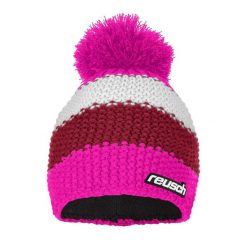 Czapka zimowa Reusch Enzo. Czerwone czapki damskie Reusch, na zimę, bez wzorów, sportowe. Za 79.00 zł.