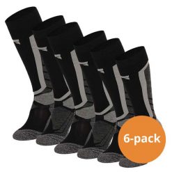 Skarpety snowboardowe Xtreme, 6 par, Multi Czarny. Czarne skarpetki damskie XTREME SOCKSWEAR, bez wzorów. Za 499.99 zł.