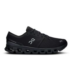 On Cloud X 4 AD M Black | Eclipse Buty treningowe męskie. Czarne buty sportowe męskie On, bez wzorów, bez zapięcia, do biegania. Za 629.99 zł.
