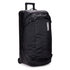 Walizka podróżna Thule Chasm Wheeled Duffel 110 L. Czarne walizki damskie Thule, bez wzorów. Za 1,226.99 zł.