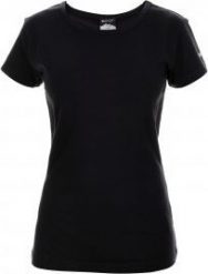 Hi-Tec Koszulka damska LADY PLAIN Black r. M. Czarne bluzki damskie Hi-tec, m, bez wzorów, bez kołnierzyka, bez ramiączek. Za 40.68 zł.