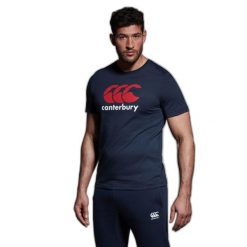 Koszulka Canterbury CCC Logo. Niebieskie bluzki damskie CANTERBURY, bez wzorów, sportowe, bez kołnierzyka, bez ramiączek. Za 213.00 zł.