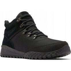 Buty Sneakersy Męskie Columbia Fairbanks Mid Waterproof. Czarne buty zimowe męskie Columbia, bez wzorów, bez obcasa, bez zapięcia. Za 503.99 zł.