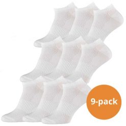 Xtreme Skarpety do tenisówek fitness, 9 par, biały. Białe skarpetki damskie XTREME SOCKSWEAR, bez wzorów. Za 181.99 zł.