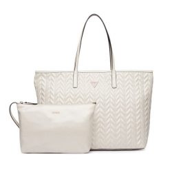 Torebka Guess. Białe shopperki damskie Guess, z aplikacjami, bez dodatków. Za 719.99 zł.