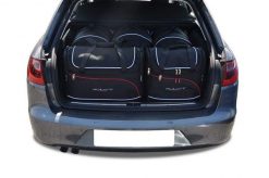 Torby Do Bagażnika Seat Exeo St 2009-2013 5Szt Kjust. Czarne torby podróżne damskie KJUST, bez wzorów, z kauczuku. Za 1,491.00 zł.