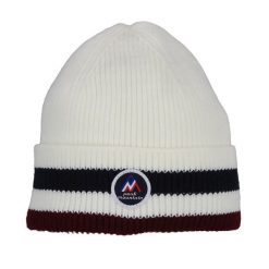 Czapka Peak Mountain Mably. Białe czapki damskie Peak Mountain, na zimę, bez wzorów, sportowe. Za 64.55 zł.