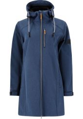 Damska wodoodporna kurtka softshell Whistler Thora. Niebieskie kurtki sportowe damskie Whistler, bez wzorów, z materiału, bez ramiączek, bez kaptura, do biegania. Za 359.50 zł.