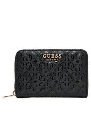 Guess Portfel Isemay Slg SWGG96 28140 Czarny. Czarne portfele damskie Guess, ze skóry. Za 269.99 zł.