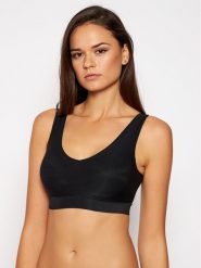 Chantelle Biustonosz top Soft Stretch C16A10 Czarny. Czarne biustonosze Chantelle, xl, bez wzorów, z syntetyku, bez kołnierzyka, bez ramiączek. Za 239.99 zł.