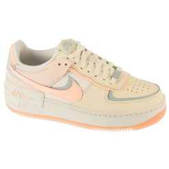 Buty sportowe Sneakersy damskie, Air Force 1 Shadow. Brązowe obuwie sportowe damskie Nike, bez wzorów, bez zapięcia, trekkingowe, Nike Air Force. Za 529.99 zł.