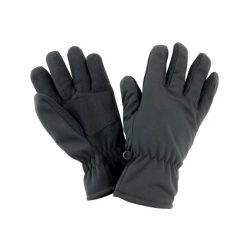 Zimowe Rękawiczki Termiczne Softshell Unisex. Czarne rękawiczki damskie RESULT, na zimę, bez wzorów, z softshellu. Za 78.99 zł.