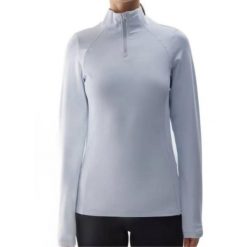 Bluza Damskia 4F. Niebieskie bluzy damskie 4F, bez wzorów, bez ramiączek, bez kaptura. Za 108.99 zł.