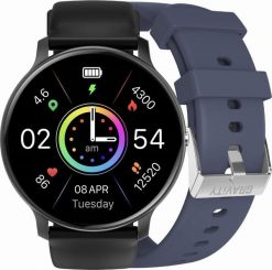 Smartwatch Gravity Zegarek SMARTWATCH - GT1-1 PRO BK/BK/BU. Zegarki smartwatch Gravity, bez wzorów. Za 137.11 zł.