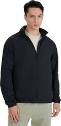 Kurtka męska 4F M193 czarna 4FWSS25TJACM193 20S XL. Czarne kurtki męskie 4F, m, bez wzorów, bez kaptura. Za 148.99 zł.