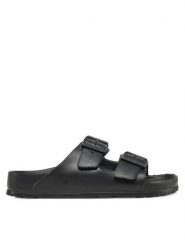 Roxy Klapki Kattie ARJL101228 Czarny. Czarne klapki damskie Roxy, bez wzorów, z syntetyku, bez obcasa, bez zapięcia. Za 99.99 zł.