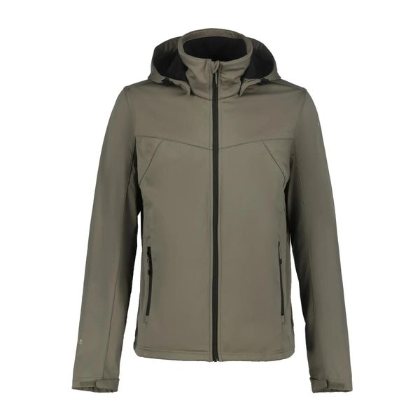 Kurtka turystyczna Icepeak Biggs. Szare kurtki męskie Icepeak, l, bez wzorów, z materiału, eleganckie, bez kaptura. Za 341.45 zł.