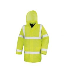 Kurtka parka o wysokiej widoczności Result. Żółte kurtki damskie RESULT, xl, bez wzorów, z polaru, bez kołnierzyka, bez kaptura. Za 226.00 zł.