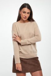 Sweter damski wełniany z kaszmirem Nebula MM. Swetry nierozpinane damskie MM, l, bez wzorów, z kaszmiru, bez kołnierzyka, bez ramiączek. Za 929.00 zł.