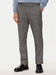 Tommy Hilfiger Chinosy Denton MW0MW36699 Szary Slim Fit. Szare eleganckie spodnie męskie Tommy Hilfiger, bez wzorów, z wełny. Za 339.99 zł.
