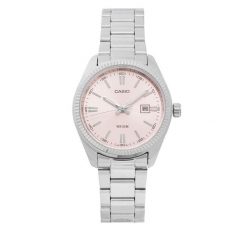 Zegarek Casio. Szare zegarki damskie Casio, srebrne. Za 279.99 zł.