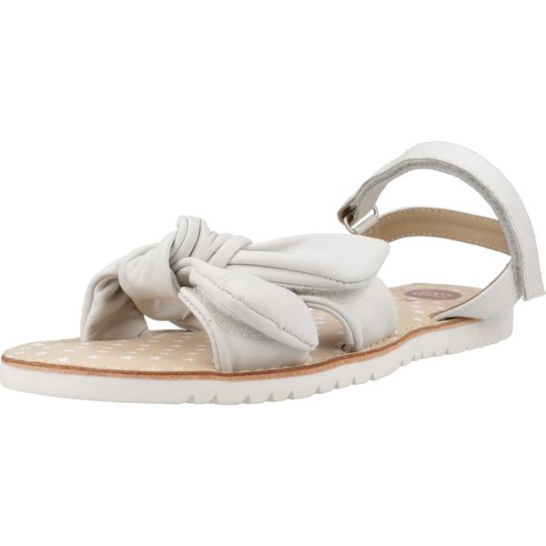 Sandały GIOSEPPO WAREHAM Biały. Białe sandały damskie Gioseppo, na lato, bez wzorów, ze skóry, bez zapięcia. Za 189.99 zł.