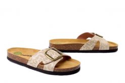 DR. BRINKMANN 700906-08 beige, klapki damskie. Brązowe klapki damskie Dr. Brinkmann, bez wzorów, bez obcasa, bez zapięcia. Za 214.90 zł.