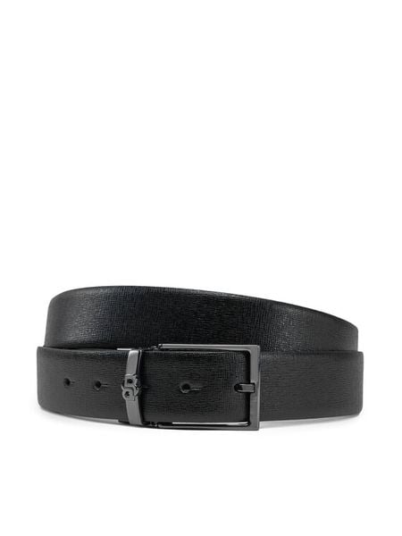 BOSS Pasek Męski 50522942 Czarny. Czarne paski męskie Boss, ze skóry. Za 319.99 zł.