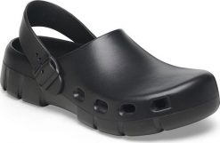 Birkenstock klapki męskie BIRKI FLOW EVA 1027684 BLACK (szerokość standardowa) 46. Czarne klapki męskie Birkenstock, bez wzorów, bez zapięcia. Za 521.94 zł.