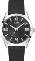 Zegarek męski Guess GW0894G1 czarny. Czarne zegarki męskie Guess, z aplikacjami. Za 709.55 zł.