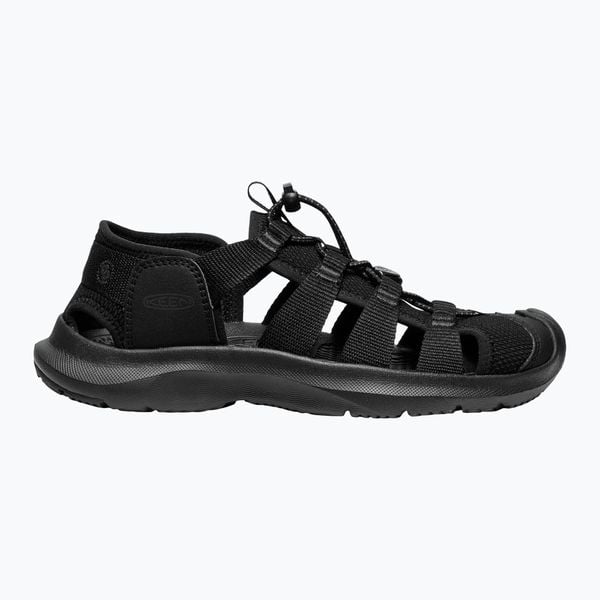 Sandały damskie KEEN Seanik H2. Czarne sandały damskie Keen, bez wzorów, bez obcasa, bez zapięcia. Za 269.99 zł.