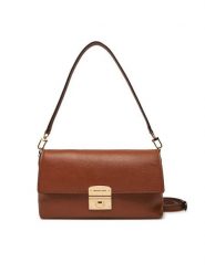 MICHAEL Michael Kors Torebka 32S5G9XC8T Brązowy. Brązowe listonoszki damskie MICHAEL Michael Kors, bez wzorów, ze skóry, bez dodatków. Za 729.99 zł.