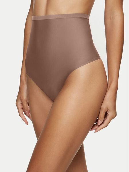 Triumph Stringi Shape Smart 10209535 Brązowy. Brązowe majtki damskie Triumph, z syntetyku. Za 72.00 zł.