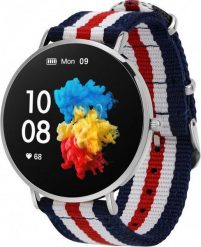 Smartwatch Garett Verona Granatowy (5904238484531). Niebieskie zegarki smartwatch GARETT, bez wzorów. Za 285.02 zł.