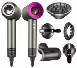 Suszarka do włosów DRYER 1600W ultra jonizacja+ koncentrator one size. Suszarki do włosów NoName. Za 289.00 zł.