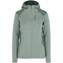 Bluza damska VIKING Birger Lady rozpinana z kapturem. Zielone bluzy damskie Viking, bez wzorów, bez ramiączek, z kapturem. Za 349.90 zł.