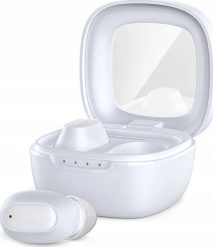 Słuchawki Choetech Słuchawki Choetech MEMS bezprzewodowe TWS Bluetooth 5.3 - białe. Białe słuchawki bezprzewodowe CHOETECH. Za 48.31 zł.