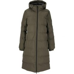 Damska długa kurtka Whistler Abella. Czarne kurtki sportowe damskie Whistler, na zimę, bez wzorów, z materiału, bez ramiączek, bez kaptura, trekkingowe. Za 387.00 zł.