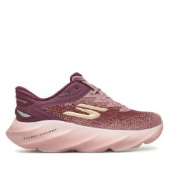 Buty do biegania Skechers. Czerwone obuwie sportowe damskie Skechers, bez wzorów, bez zapięcia, do biegania. Za 769.99 zł.