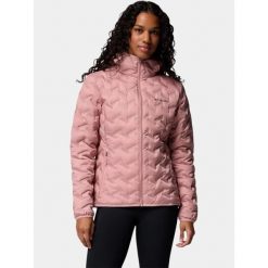 Kurtka Damska Columbia Delta Ridge II. Czerwone kurtki sportowe damskie Columbia, na jesień, bez wzorów, z puchu, bez ramiączek, bez kaptura, trekkingowe. Za 799.00 zł.