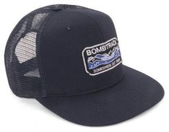 Czapka Trucker Bombtrack Wanderlust. Niebieskie czapki damskie BOMBTRACK, bez wzorów, eleganckie. Za 157.00 zł.