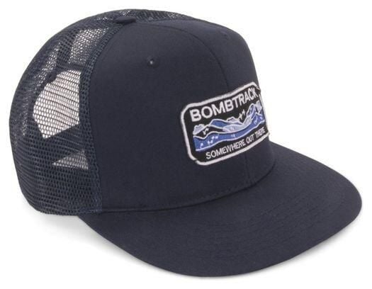 Czapka Trucker Bombtrack Wanderlust. Niebieskie czapki damskie BOMBTRACK, bez wzorów, eleganckie. Za 130.50 zł.