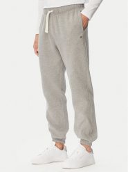 Tommy Hilfiger Spodnie dresowe Essential MW0MW37231 Szary Regular Fit. Szare spodnie sportowe męskie Tommy Hilfiger, m, bez wzorów, z bawełny. Za 449.99 zł.