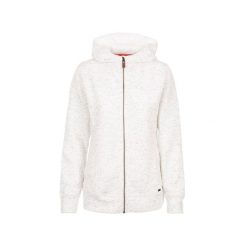 Trespass Winnie - damska bluza z kapturem Ghost Marl. Białe bluzy damskie Trespass, na zimę, bez wzorów, bez ramiączek, z kapturem. Za 231.80 zł.