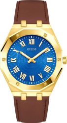 Zegarek Guess Zegarek męski Guess GW0663G2 brązowy. Brązowe zegarki męskie Guess, z aplikacjami. Za 602.00 zł.