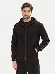 EA7 Emporio Armani Bluza 7M000142 AF12660 UC001 Czarny Regular Fit. Czarne bluzy męskie EA7 Emporio Armani, m, bez wzorów, z syntetyku, bez ramiączek, bez kaptura. Za 379.99 zł.