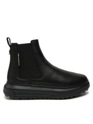 KARL LAGERFELD Sztyblety KL5754 Czarny. Czarne botki męskie KARL LAGERFELD, bez wzorów, ze skóry, bez obcasa, bez zapięcia. Za 729.99 zł.