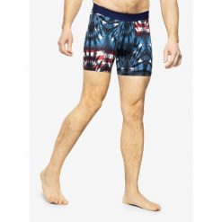 Bokserki termoaktywne Stance Banner Boxer Brief - blue M. Niebieskie bokserki męskie Stance, bez wzorów. Za 90.99 zł.