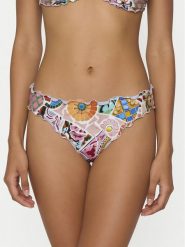 Seafolly Dół od bikini Beach Bohème 40758-300 Różowy. Czerwone bikini Seafolly, bez wzorów, z syntetyku. Za 339.99 zł.